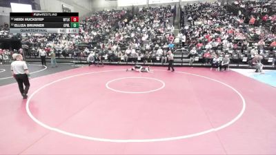 6A 120 lbs Quarterfinal - Heidi Huckstep, Westlake vs Elliza Brunner, Copper Hills