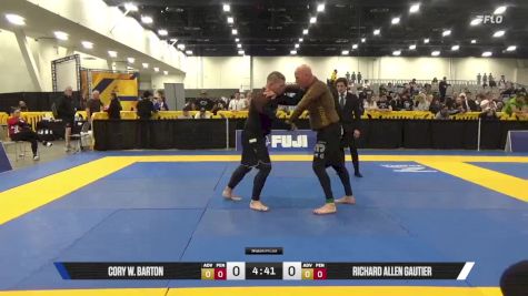 Richard Allen Gautier vs Cory W. Barton 2025 World IBJJF Jiu-Jitsu No-Gi Championship
