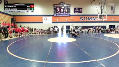 130 lbs Semis (4 Team) - Drake Garner, Dupont Hadley Middle School vs Alex Duncan, Burns Middle School