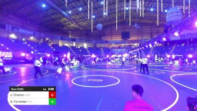 53 lbs Consolation - Jarren Chacon, Juggernaut WC vs Bentley Forrester, DC Elite