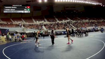 175-D4 Champ. Round 1 - Robby Begay, Tuba City High School vs Madden MaGill, Thatcher High School