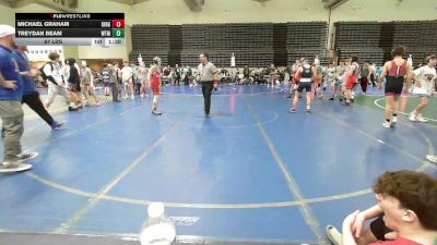 101 lbs Rr Rnd 2 - Michael Graham, Kingsway MS vs Treydan Beam, Washington Twp. Minutemen MS