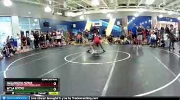 130 lbs Quarterfinal - Alejandra Notni, Maximum Performance/Doral Acad vs Nyla Rocke, Attack