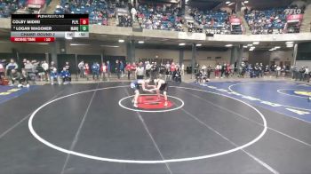 165 lbs Champ. Round 2 - Logan Wagoner, Colfax (Ridgeview) vs Colby Midiri, Pleasant Plains