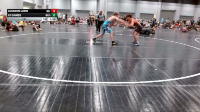 141 lbs Round 2 (8 Team) - Cj Caines, Mat Assassins Black vs Jackson Lavin, Indiana Outlaws