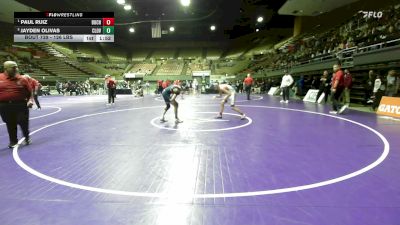 126 lbs Semifinal - Paul Ruiz, Buchanan vs Jayden Olivas, Clovis East