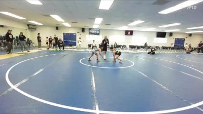 70-76 lbs 3rd Place Match - Christian Alejandro Meraz, Total Kaos Wrestling Club vs Mickey Saenz, Threshold Wrestling Club