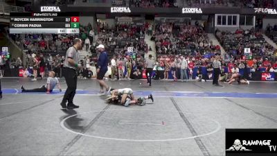 68 lbs Cons. Round 1 - Roycen Harrington, Slyfox vs Corbin Padua, Derby