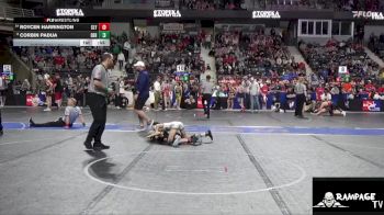 68 lbs Cons. Round 1 - Roycen Harrington, Slyfox vs Corbin Padua, Derby