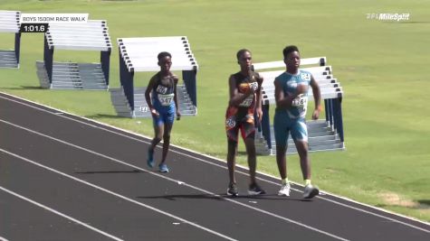 Youth Boys' 1500m Race Walk, Finals 1 - Age under 12