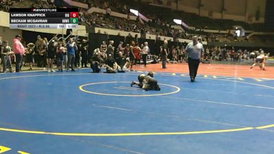K-2 56 Round 4 - Beckam McGavran, Great Neck Wrestling Club vs Lawson Knappick, Bull Island Grappling