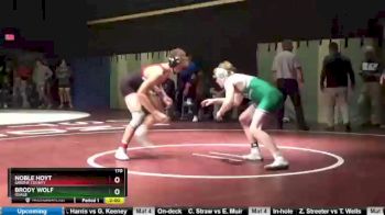 170 lbs 17th Place Match - Brody Wolf, Osage vs Noble Hoyt, Greene County