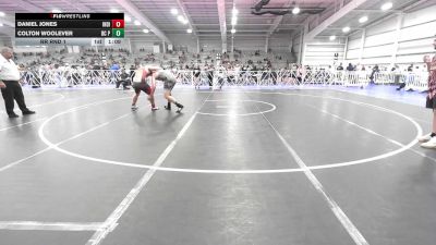 220 lbs Rr Rnd 1 - Daniel Jones, Indiana Outlaws Yellow vs Colton Woolever, BC Predators