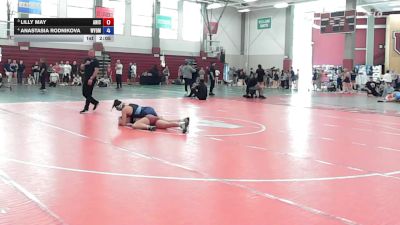 128 lbs 5th Place - Lilly May, Aniciete Training Club vs Anastasia Rodnikova, Wyoming Seminary