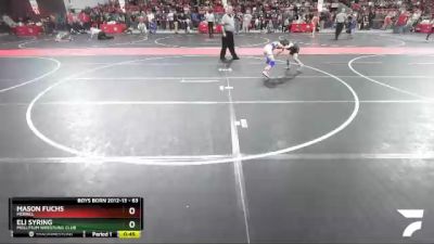 63 lbs Cons. Round 2 - Eli Syring, Mollitium Wrestling Club vs Mason Fuchs, Merrill