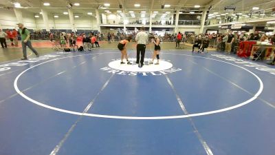 105 lbs Quarterfinal - Olivia Polansky, Bridgewater-Raynham vs Sofia George, Top Flight Wrestling Academy