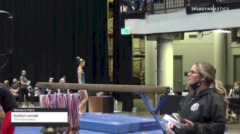 Kaitlyn Lentell - Women's Pairs, Triniti Gymnastics - 2021 Women's Xcel Region 4 Championships