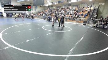 106 lbs Cons. Round 1 - Dom Flores, Santiago Corona vs Dempsey Mitthof, Laguna Hills