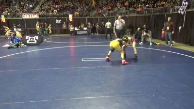 82 lbs Round Of 32 - Channing Hickok, Gettysburg vs Kayden Braun, Freedom