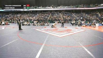 1A/2A 113 1st Place Match - Sullivan Cunningham, Swain County vs Josue Welsh, Mountain Island Charter
