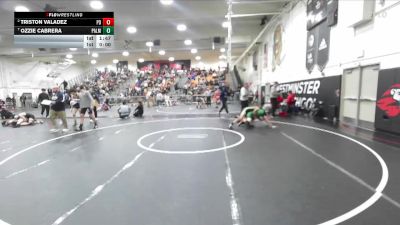 150 lbs Quarterfinal - Ozzie Cabrera, Palmdale vs Triston Valadez, Palm Desert