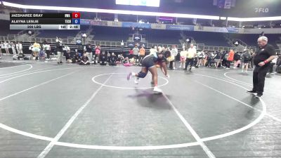 200 lbs 3rd Place - Jaesharee Bray, Nwa 2 vs Alayna Leslie, Tech Fall Elite (TFE)