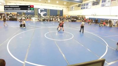 235 lbs Champ. Round 1 - Ny`Kierra Jackson, Cerritos vs Raina Hernandez, Eastvale Elite Wrestling