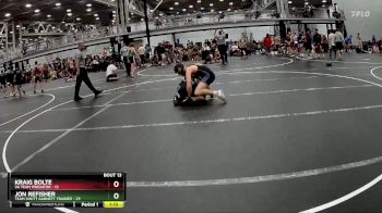 150 lbs Round 4 (8 Team) - Jon Refisher, Team Shutt Garnett Trained vs Kraig Bolte, VA Team Predator