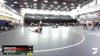 165 lbs Cons. Round 1 - Armando Vega, Bakersfield College vs Joseph Castro, Victor Valley