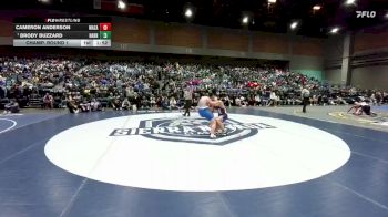 215 lbs Champ. Round 1 - Brody Buzzard, Harrisburg vs Cameron Anderson, Mazama