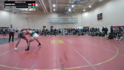 190 lbs Cons. Round 1 - Cain Stryker, Mechanicsburg vs Ben Mitchell, Lake Catholic