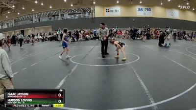 68 lbs Round 1 (6 Team) - Isaac Jayson, Brawler Elite vs Hudson Loving, New Kent WC