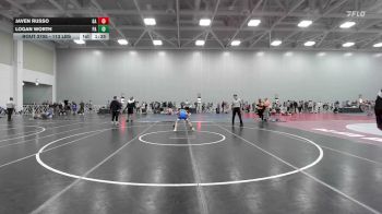 113 lbs Round Of 16 - Javen Russo, GA vs Logan Worth, PA