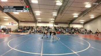 138 lbs Cons. Round 2 - Cayson Phillips, Newcastle vs Daniel Libert, Scottsbluff