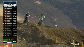 Eli Tomac Battles With Jason Anderson For The Lead In 450 Moto 2 | Fox Raceway II National