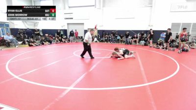 160 lbs Semifinal - Ryan Ellis, Dayton Bandits-HS vs John Morrow, Nolensville-HS