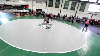 121-128 lbs Cons. Semi - Jacob Mushinsky, Tj Trained vs Jack Howard, Elite Wrestling Academy