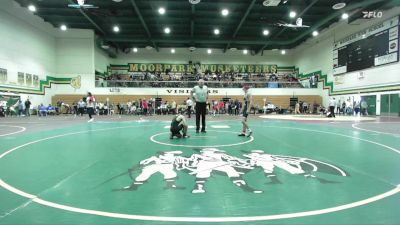 106 lbs Champ. Round 2 - Vincent Tran, Alhambra vs Ishmael Mendez, South Torrance
