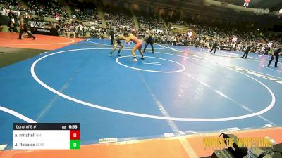 145 lbs Consi Of 8 #1 - Akeem Mitchell, New Mexico vs Jacobo Rosales, Bear Cave