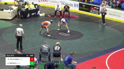 172 lbs Quarterfinal - Sam Harrington, Diocese Of Erie vs Jake Rafferty, Wallenpaupack