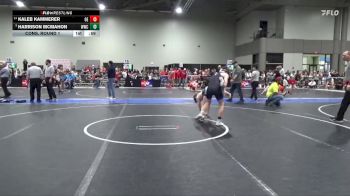 140 lbs Cons. Round 1 - Harrison McMahon, WWC vs Kaleb Kammerer, Olathe East