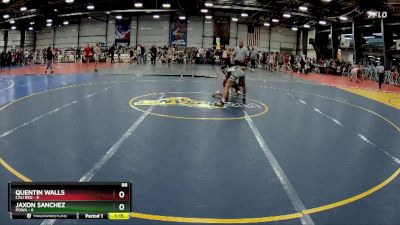 88 lbs Rd# 5- 3:45pm Friday Final Pool - Jaxon Sanchez, POWA vs Quentin Walls, Cali Red