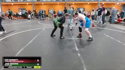 Round 4 - Jase Redding, Team Tiger vs Coy Barnett, Tomahawk Youth Wrestling