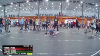 65 lbs 3rd Place Match - Myron Hayre, Legacy Elite Wrestling vs Micah ✞ Owens, Legacy Elite Wrestling