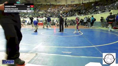 108 lbs Round Of 32 - Legend Smith, Victory Christian JH vs Westin Pollock, Owasso Junior High