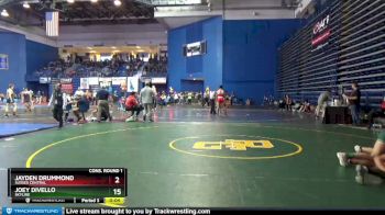 165 lbs Cons. Round 1 - Alex Diluzio, Caravel Academy vs Alex High, St Paul`s School