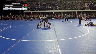 50 lbs Champ. Round 1 - Nalu Sylva, Black Hills Wrestling Academy vs Saeed Mirza, Edina Wresting Association