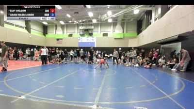 67 lbs Final - Levi Wilson, Level Up Wrestling Center vs Adam Rasmussen, Roundtree Wrestling Academy