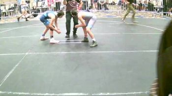 90 lbs Quarterfinal - James Marshall, Silverback WC vs Samuel Briggs, Cyc