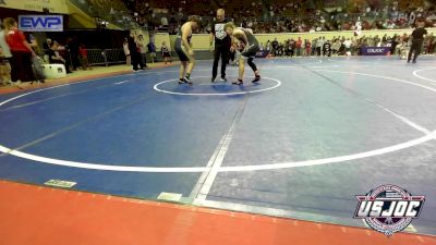 Consolation - Charlie Combs, Ponca City Wildcat Wrestling vs Corbin Smith, Kingfisher YellowJackets